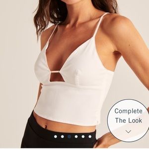 Slim Hardware Cutout Top -Abercrombie